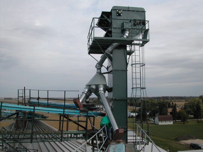 Assembled P-Leg Elevator